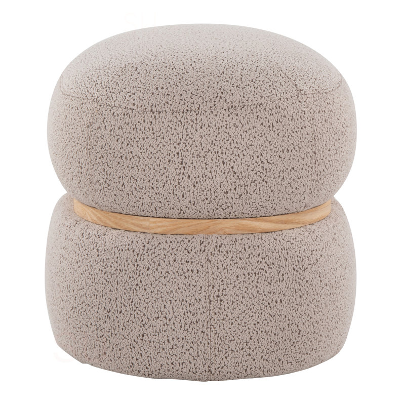 Repose-pieds Cinch, Beige