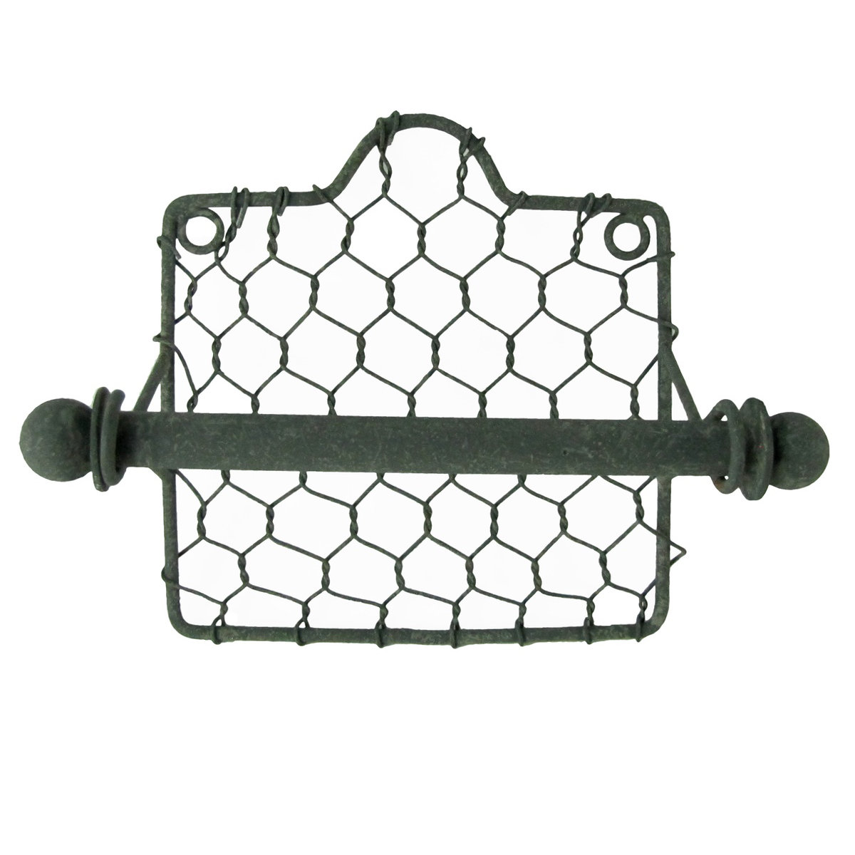 TreasureGurus Chicken Wire Toilet Paper Holder - Thumbnail 2