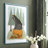 Raccoon On Pumpkin Framed Print - Solid Wood-715245521-715245529