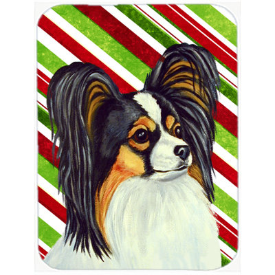 Planche à découper en verre de noël east urban home papillon