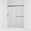 Elate Sliding Shower Door, 70-1/2-In H X 56-1/4 - 59-5/8-In W, With 1/4-In Thick Crystal Clear Glass-1254434810