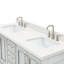 Meuble-lavabo double avec plateau Abshire 61-93359264