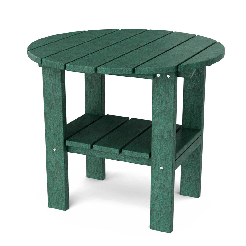 Table d'appoint ronde classique, Vert pelouse