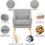 Fauteuil capitonné l 28,8 po Chineye-2061857961
