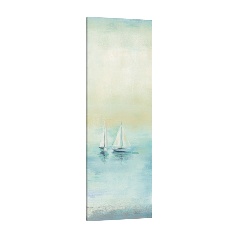 «Early Morning Sea II» par Silvia Vassileva, reproduction sur toile tendue, H 48 po x l 48 po x P 1,5 po