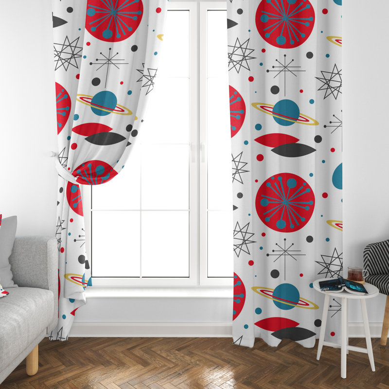 Paire de rideaux obscurcissant en polyester Crowle, L 40 po x H 82 po