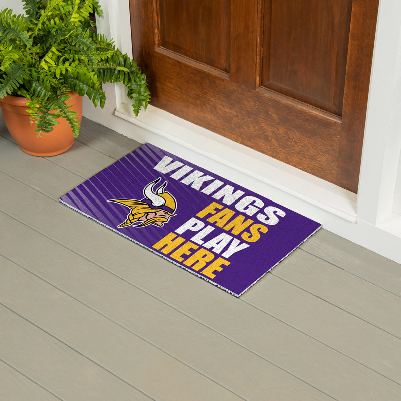 Tapis PVC Minnesota Vikings, 28 po x 16 po