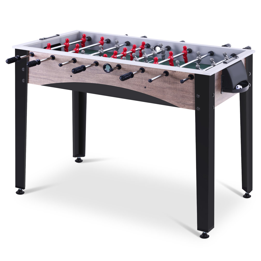 Foosball Table RayChee 48'' L Height Adjustable Foosball Table with Telescopic Rods RayChee