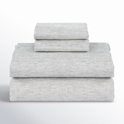 100% French Linen Sheet Set