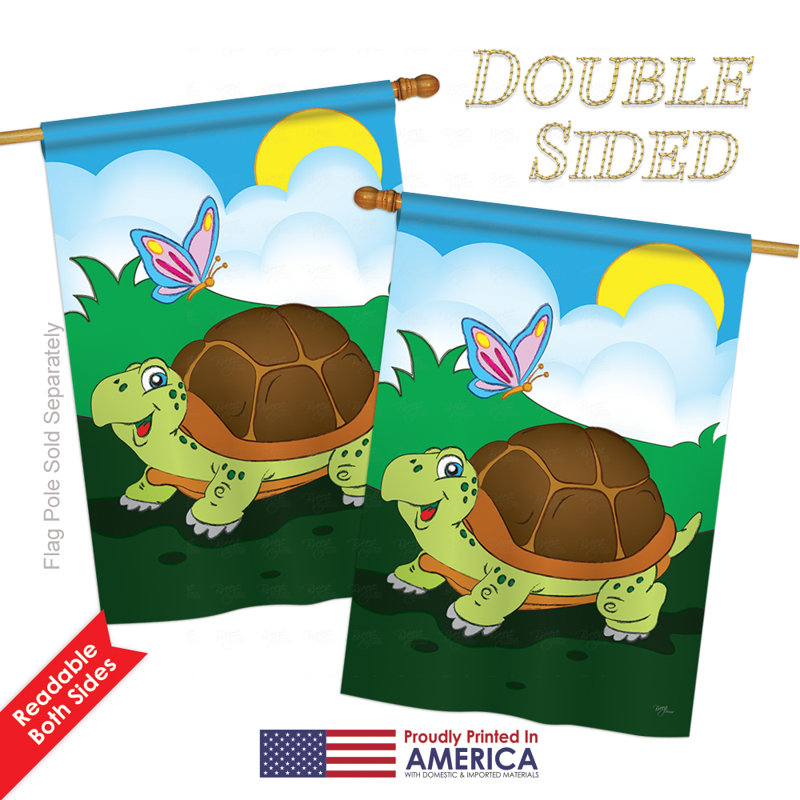 Double Sided Polyester Garden Flag, 40" H x 28" W
