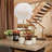 White Feather Pendant Light Chandelier with 14.8' Cord and In-Line On/Off Switch
