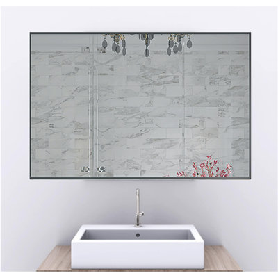 Bilan Aluminum Rectangle Mirror