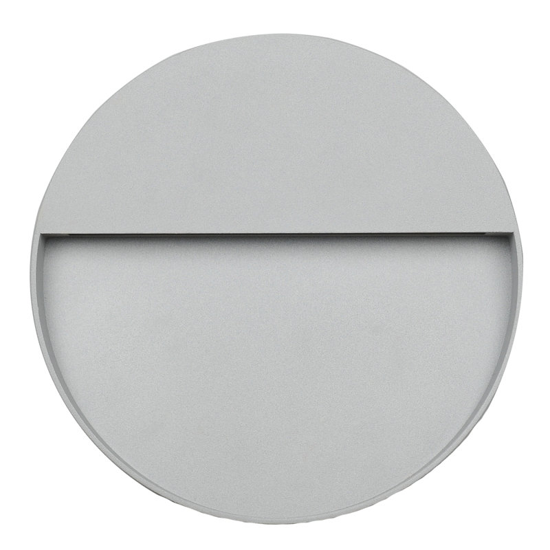 Berloz Grey 20 - Bulb 20cm H Integrated LED Outdoor Bulkhead Light