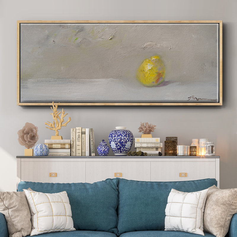LemonLime- Framed Canvas