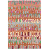 Paint Chip Clay Hand Micro Hooked Wool Rug