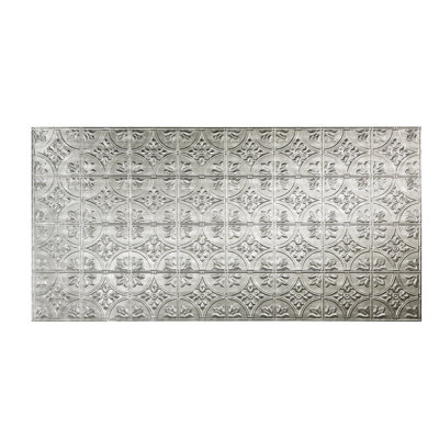 Panneau mural décoratif en vinyle 4 pi x 8 pi FASÄDE style traditionnel / motif 2