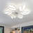 Acea 7 - Blade Flush Mount Ceiling Fan with Remote Control and Light Kit Included-1859092389