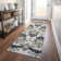 Premium Machine Washable Prisco Black Rug