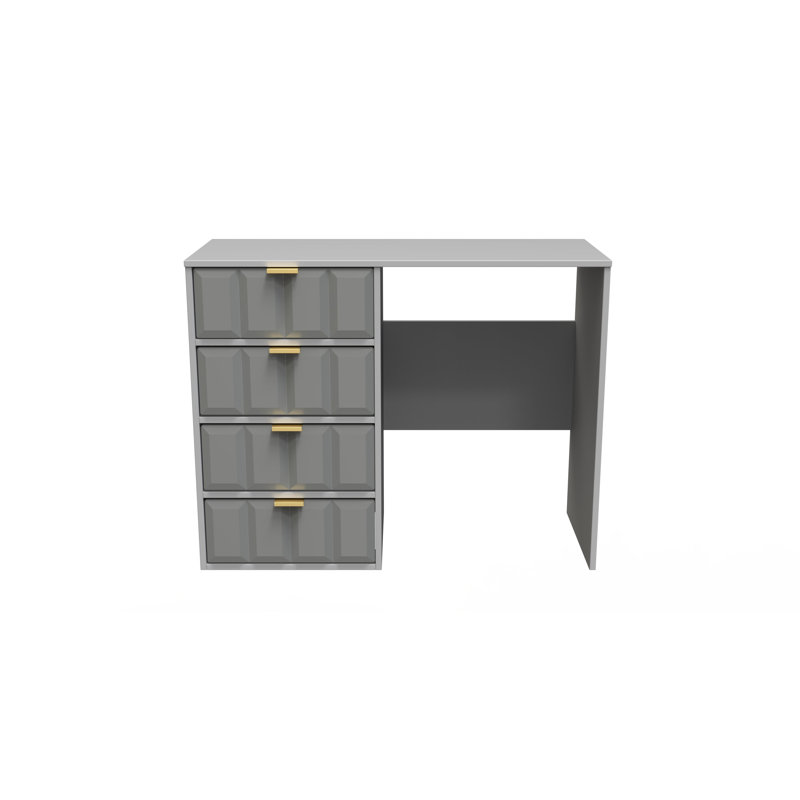 Allem Dressing Table, Shadow Matt/Grey