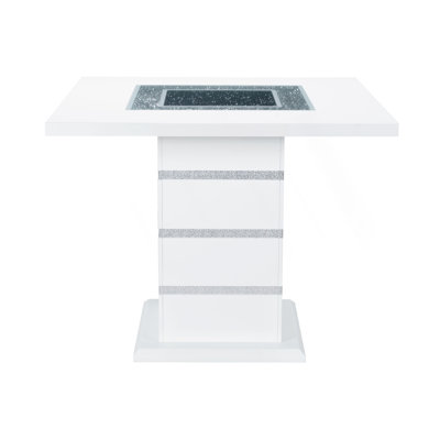 TABLE DE BAR ARIYA BLANC