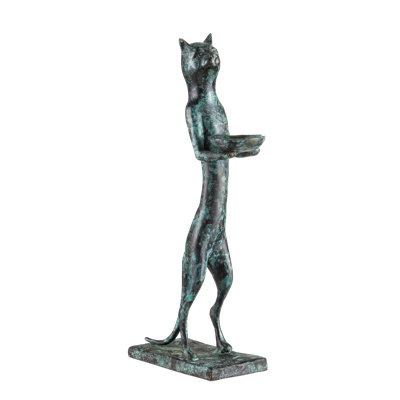 Chat bastide bronze