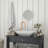 Gagalis Wall Mount Shatterproof Round Accent Wall Mirror with Metal Frame-1416361359-1416361355