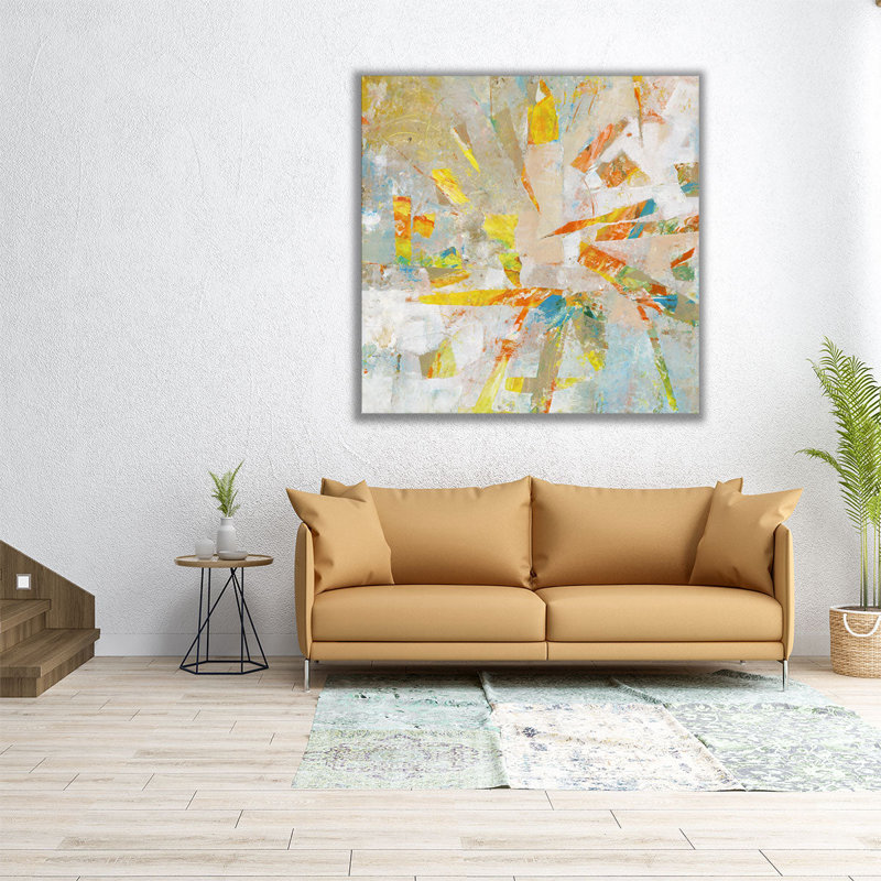 Shatter I - reproduction d'art sur toile, H 12 po x l 12 po