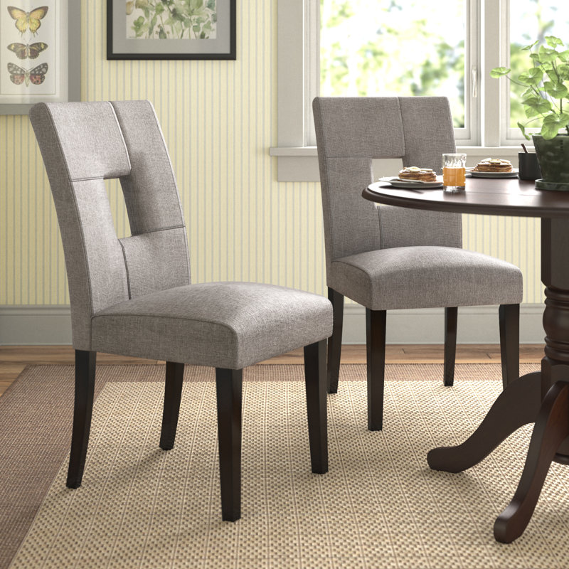 Chaise de salle à manger rembourrée Aayush