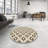 Chenille Geometric Indoor Rug-710294786