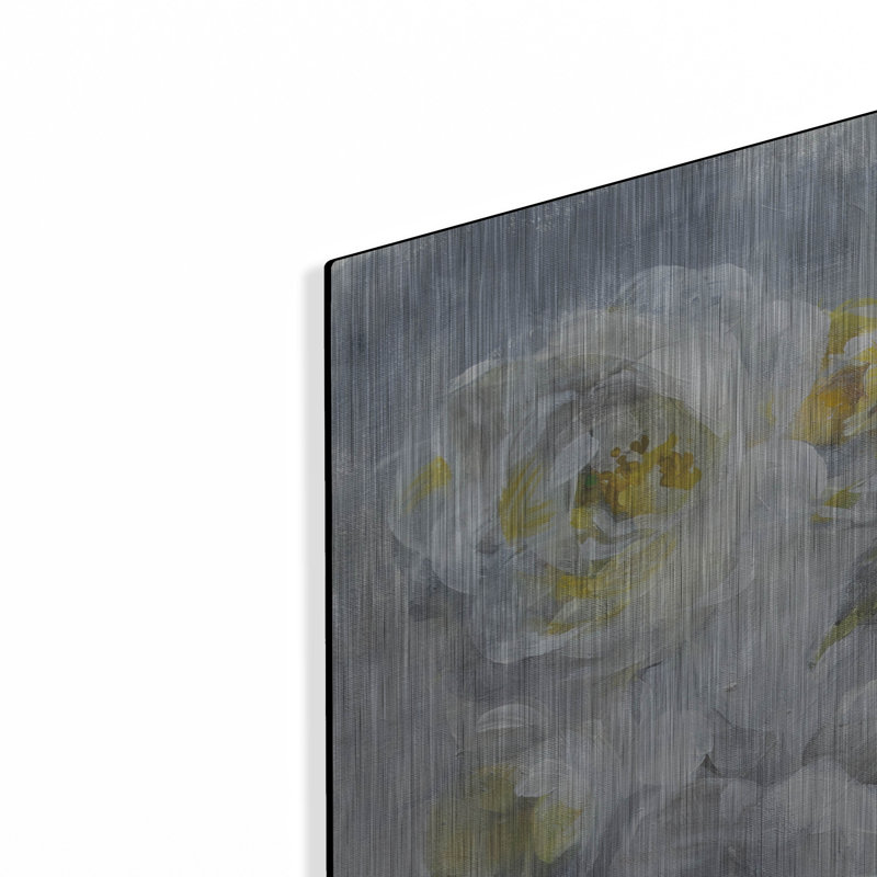 Winston Porter «Blooming Beautiful» par Danhui Nai, art mural en métal, H 36 po x l 36 po