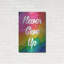 Red Barrel Studio® «Inspirational Quotes 17» par Hello Angel, art mural en métal-1611930653
