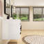Meuble-lavabo simple mural 72 po Jessica-1111614895