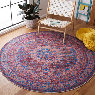 Hallel Performance Machine Washable Oriental Rug