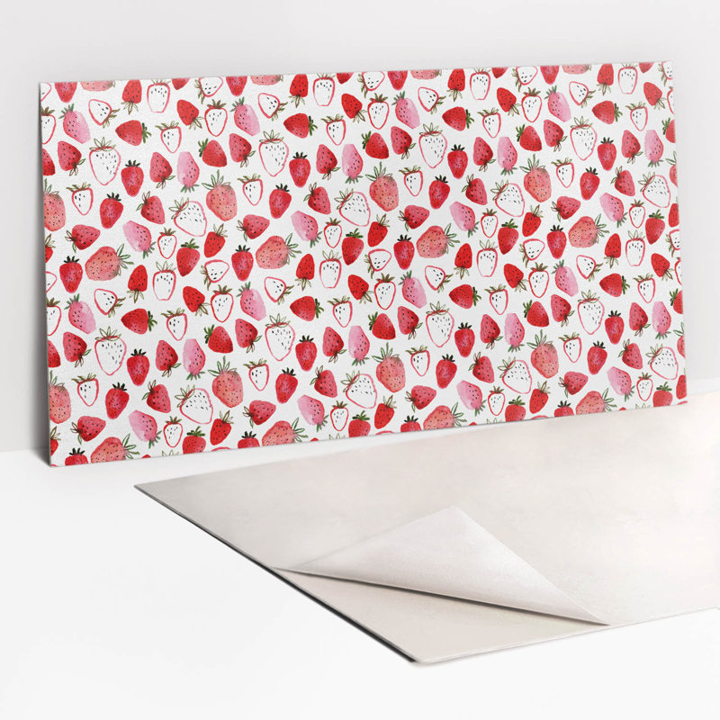 Barneveld 50 x 100 cm PVC Tile in Red
