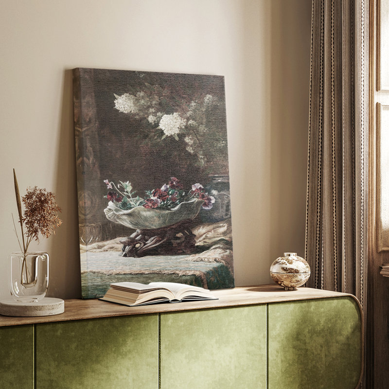 Framed On Canvas Print, 13" H x 9" W