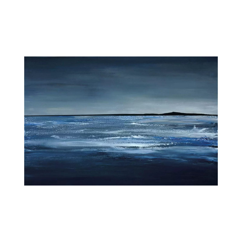 Blue Horizon by Earl Kaminsky - Wrapped Canvas Gallery-Wrapped Canvas Giclée, 66cm H x 101.5cm W