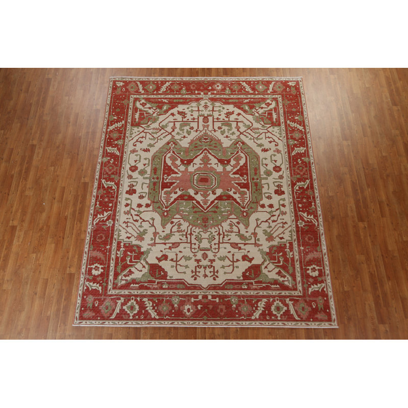 Geometric   Wool Turkish Rug 8x10