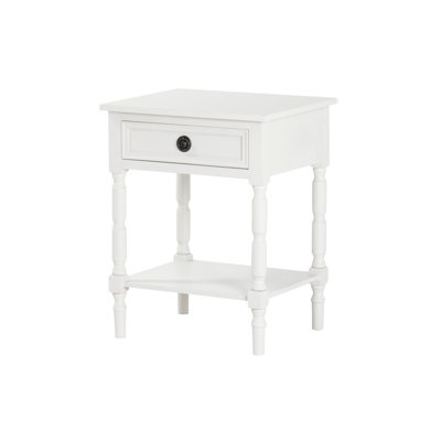 48cm W Manufactured Wood Bedside Table