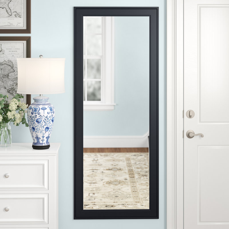Miroir pleine grandeur Eladia, Noir, H 36,5 po x l 23,5 po