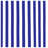 Vertical Blue Stripes Quilted Bedspread All Sizes-126176581