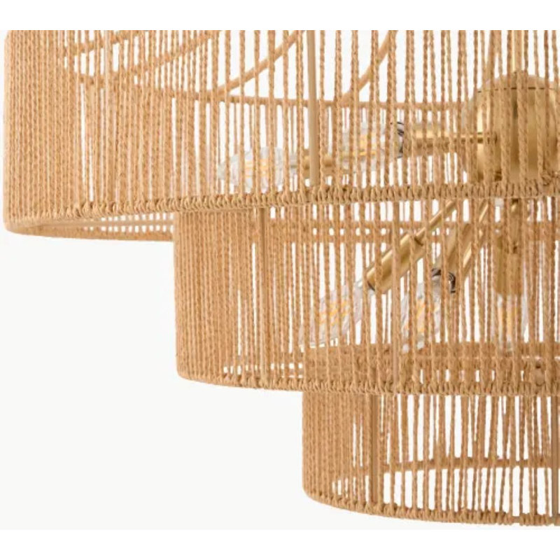 Lustre Vella, 22" H x 32" W x 32" D