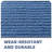 Demarus Solid Color Polyester Non-Skid Kitchen Mat-2114523203-2114523201