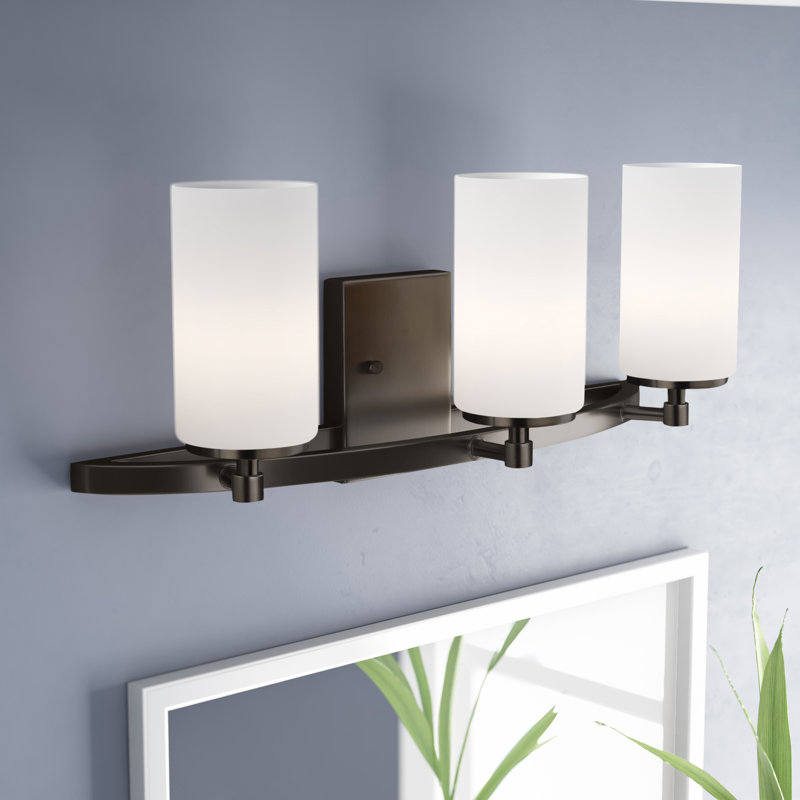Alturas Three Light Wall / Bath from Generation Lighting , Brushed Oil Rubbed Bronze, No