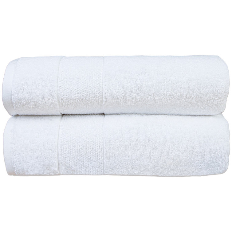 Luxury White Bath Towels Extra Large