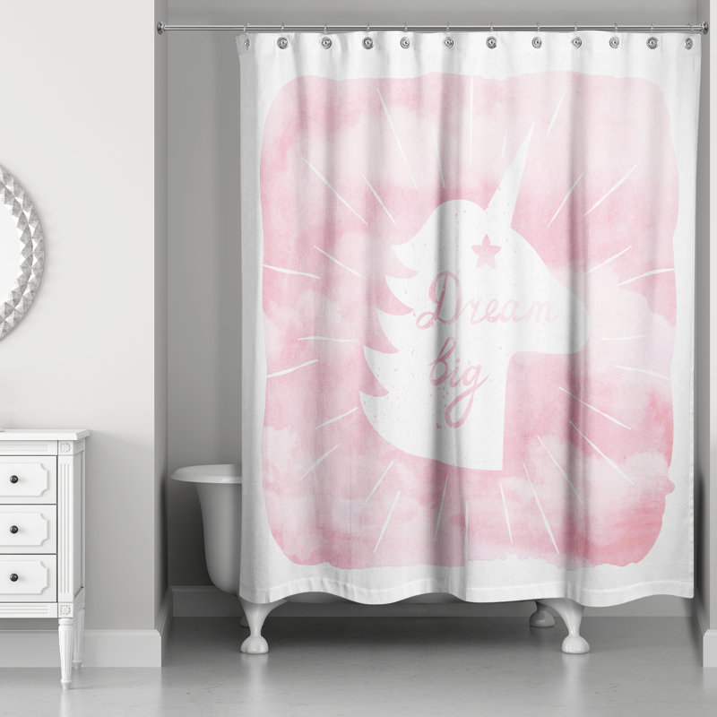 Rideau de douche simple
