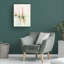 Art mural sur toile tendue - Melissa Wang «Sail into the Mist I», art mural pour salon, chambre à coucher ou bureau - 24 x 32