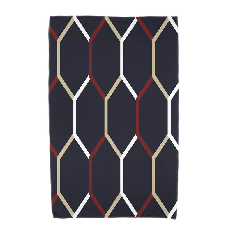Beach Towel, Navy Blue