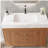 36" Modern Freestanding Bathroom Vanity with Sintered Stone Top, Ceramic Sink & Smart Storage-1606734699