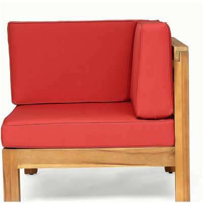 BRAVA X-BACK LOVESEAT, RED