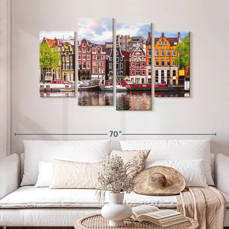 Les maisons de canal d'Am Amsterdam